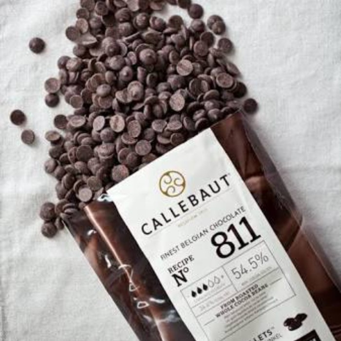 

CALLEBAUT COKLAT COUVERTURE 54.5% 100 GR / DARK CALLETS IMPORT