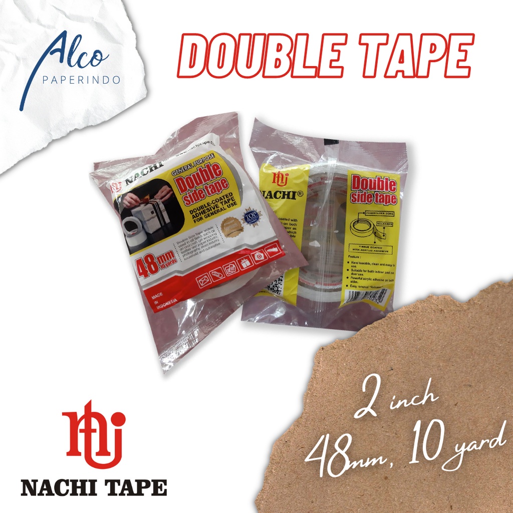 

double tape NACHI 2 inch (48mm, 10 yard)