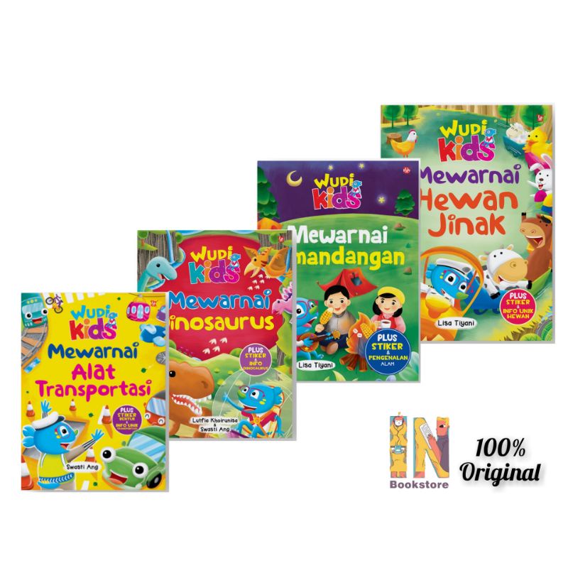 Jual Buku Mewarnai - Seri Wudy Kids - WahyuMedia | Shopee Indonesia