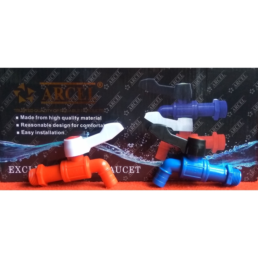 KRAN BOLA PVC / KRAN TAMAN PVC ARCEL LX1030 3/4"