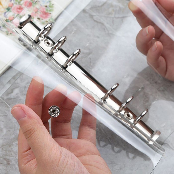 

Terlaris Korean Style Clear Cover 6 Ring Binder Sale!!!