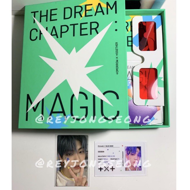 [BOOKED] PC SOOBIN R - SOOBIN VR - ALBUM ONLY TDC : MAGIC