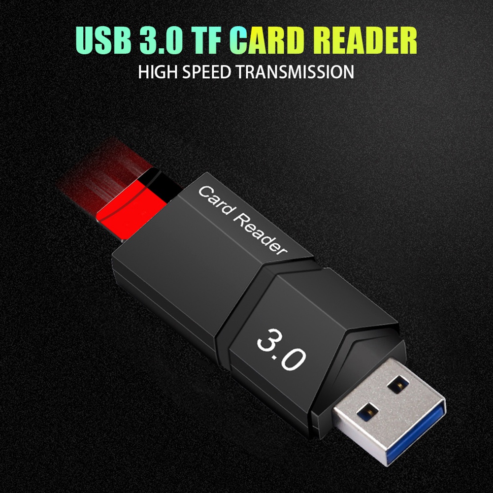 Adapter Card Reader Micro TF Digital USB 3.0 Kecepatan Tinggi Untuk PC Laptop