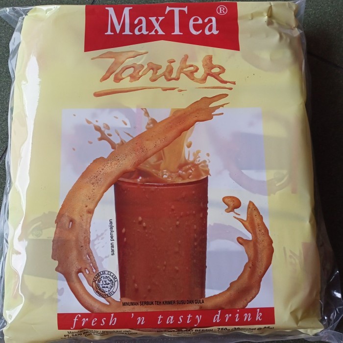 

(BISA COD) Teh tarik Max Tea - 50 Saset