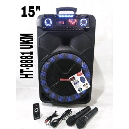 SPEAKER AKTIF 15INCHI ASATRON HT-8881 UKM
