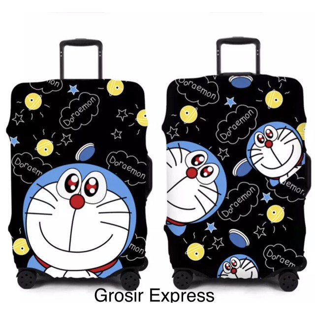 Elastic Luggage Cover We Bare Bears Sarung Pelindung Koper Size S M L XL