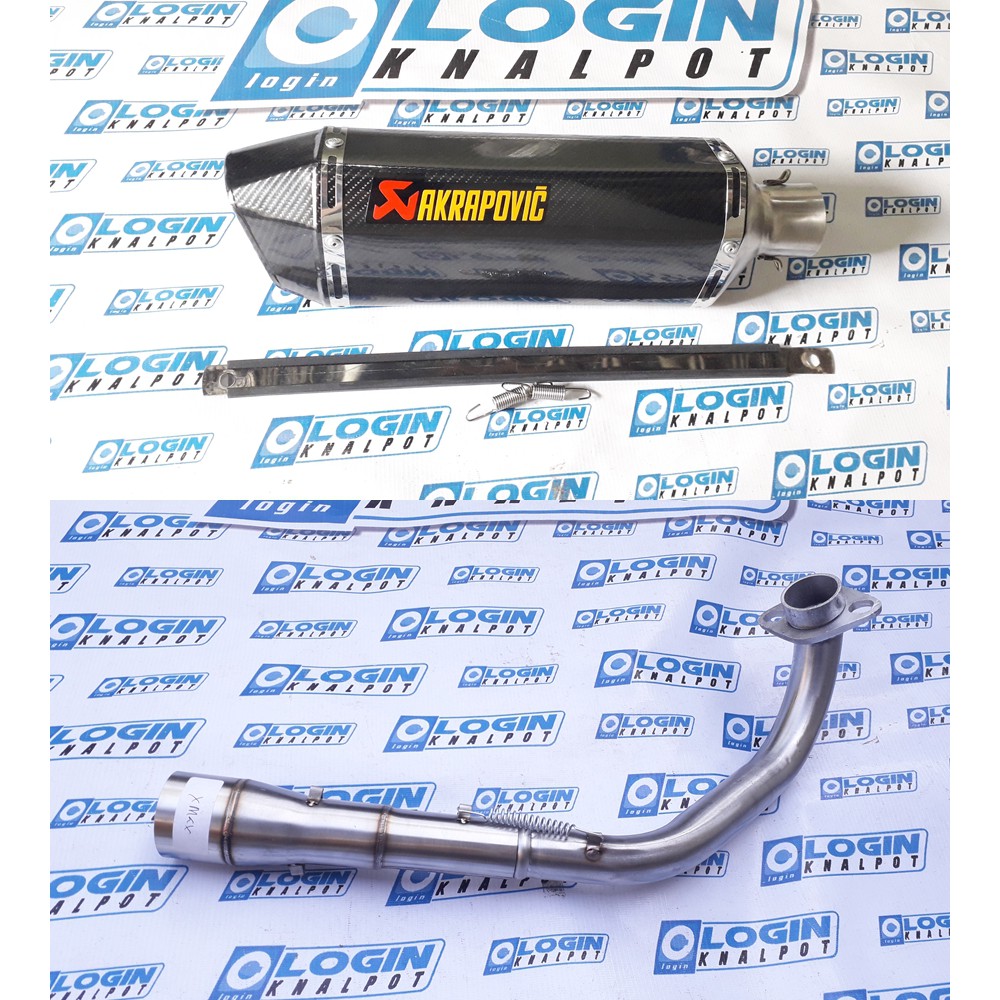knalpot nmax aerox vario beat scoopy pcx xmax ADV mio vespa sprint lexi xeon Akrapovic-5