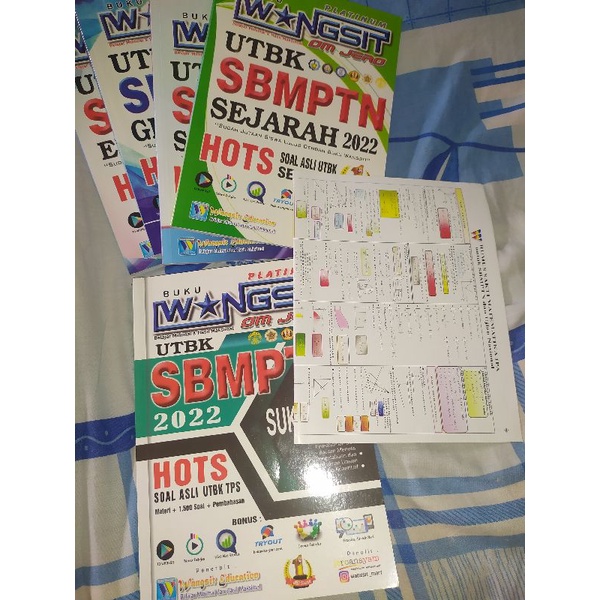 (ORI) Paket Buku Wangsit Om Jero UTBK SBMPTN 2022 | SOSHUM IPS [PRELOVED]