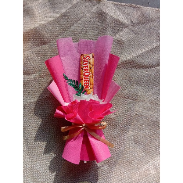 Buket Silverqueen mini buket coklat buket Snack buket murah buket premium hadiah hampers buket jajan