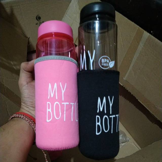 BOTOL AIR MINUM MY BOTTLE POUCH BUSA FULL WARNA / MY BOTTLE 500 ML POUCH BUSA MY BOTTLE WARNA