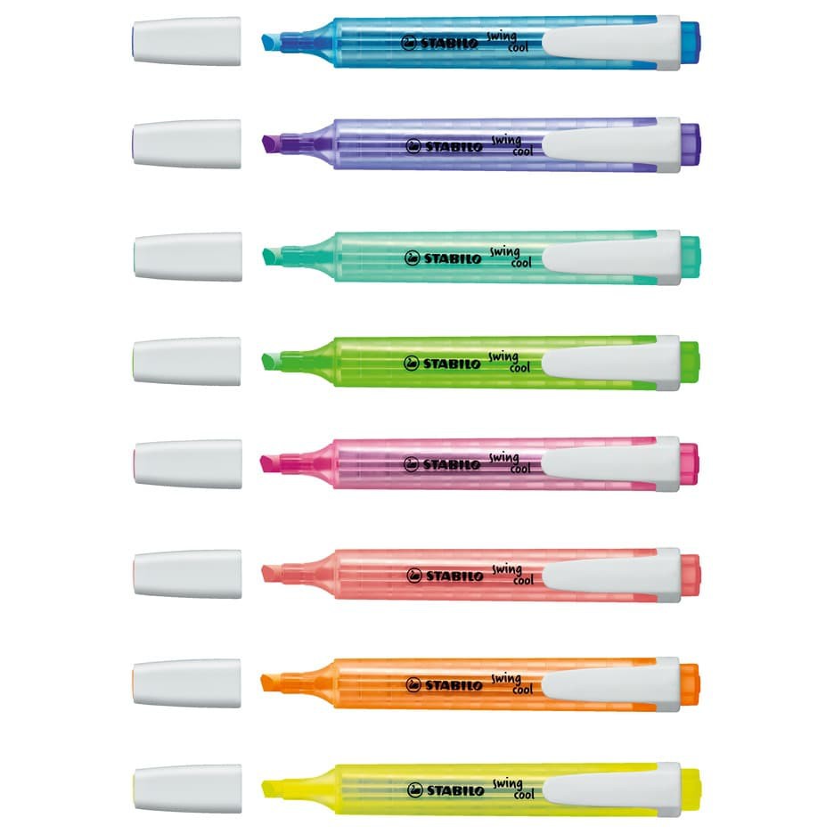 

Stabilo Warna Warni - Highlighter - Stabilo Pulpen Stabilo Swing Cool Set 6 Warna Produk Terbaik