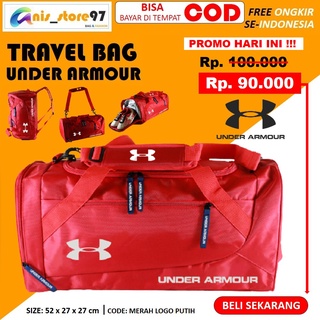 Tas Travel Bentuk Persegi Kapasitas Besar Anti Air Bahan Nilon