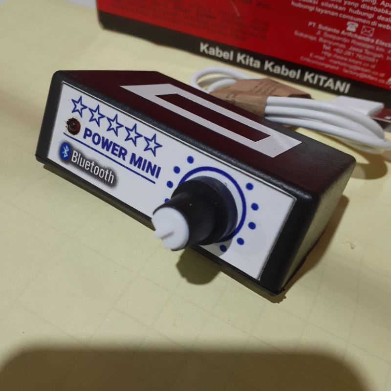 PROMO AMPLIFIER MINI BLUETOOTH 2 CHANNEL