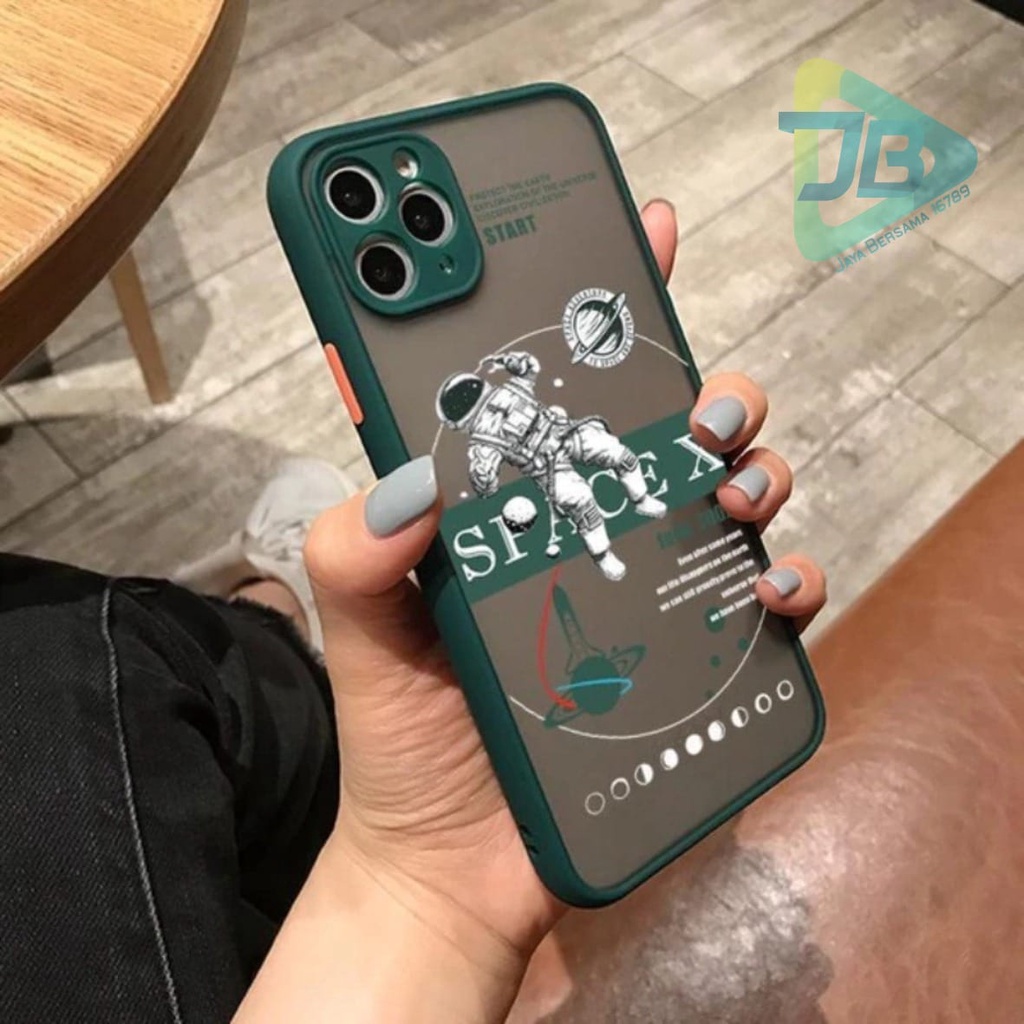 SOFTCASE DOVE HYBRID CUSTOM SPACE X OPPO VIVO SAMSUNG REALME XIAOMI IPHONE INFINIX FOR ALL TYPE JB5841