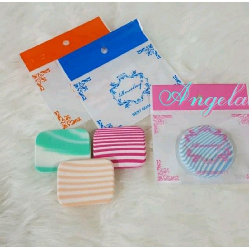 SPON BEDAK COMPACT / SPONGE BEDAK MAKE UP/SPON ZEBRA SEGI