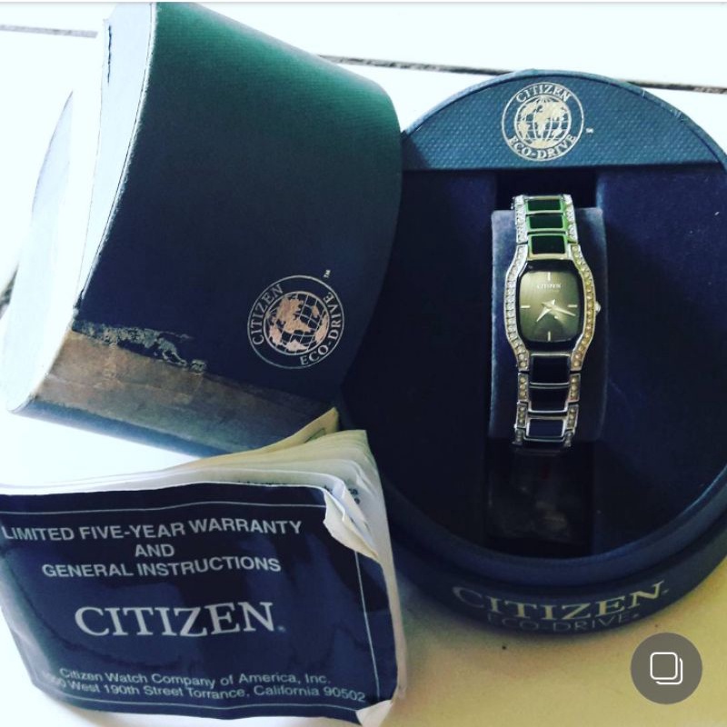 Preloved Citizen Eco-drive Watch Original