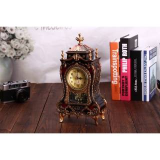Jam Antik Meja Kantor Hias Vintage Style Gaya Eropa Elegan Jam Antik Meja Kantor Hias Vintage Style Gaya Eropa Elegan