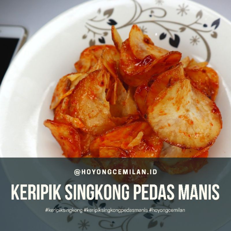 

Keripik Singkong Pedas Manis 200gr