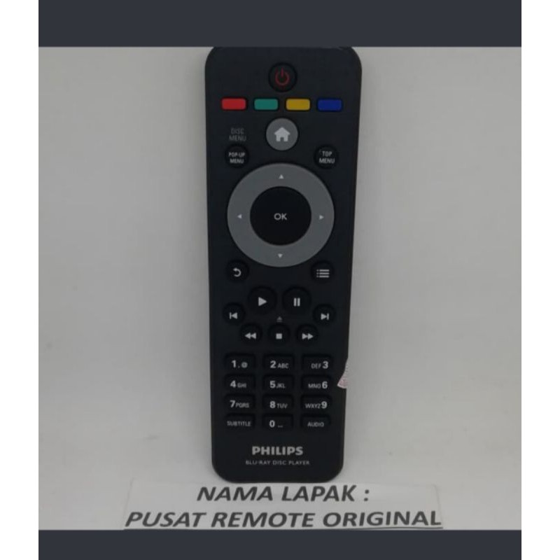 REMOTE REMOT DVD PHILIPS BLU RAY ORIGINAL ASLI