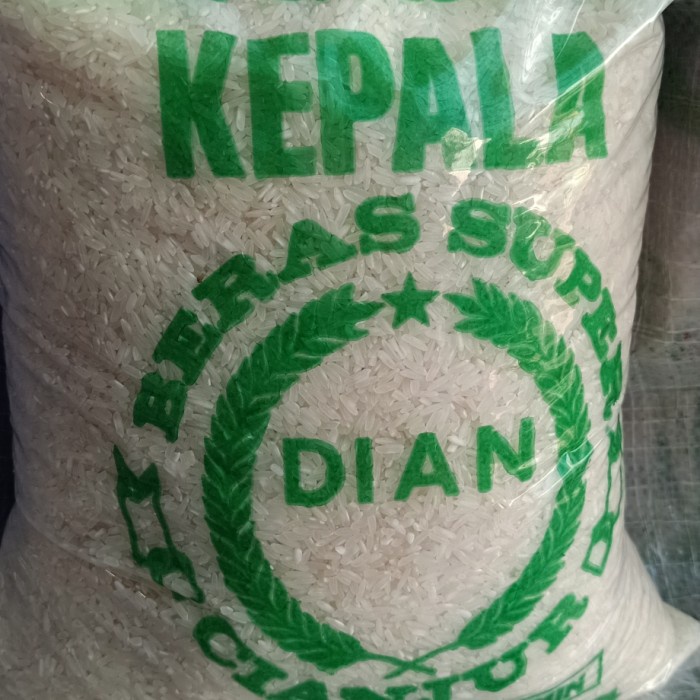 

978Eq10W Kepala Beras Super Dian Cianjur 5 Kg WQ12