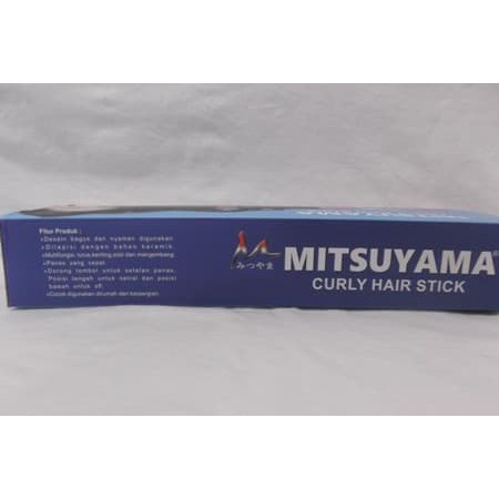 Mitsuyama Curly Hair Stick + Suhu MS-5006 / Catok Rambut Multifungsi