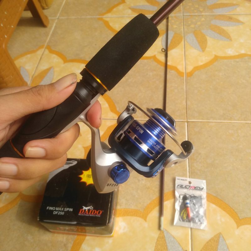 Paket pancing murah  tinggal plung ( joran pancing sambung 2)