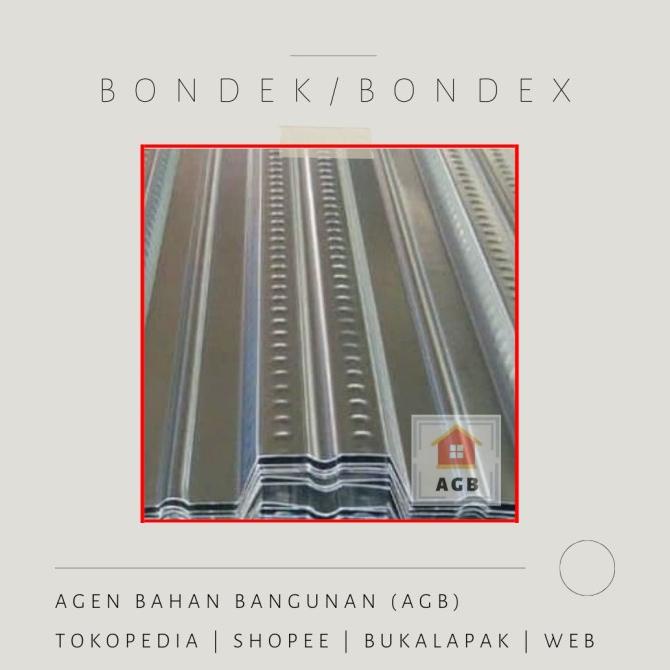 Bondex / Bondek Cor (1 Mm) (Harga Grosir) Per Meter
