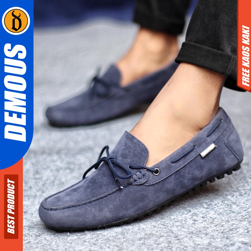 Demous Renes Sepatu Slip On Pria Sepatu Casual Pria