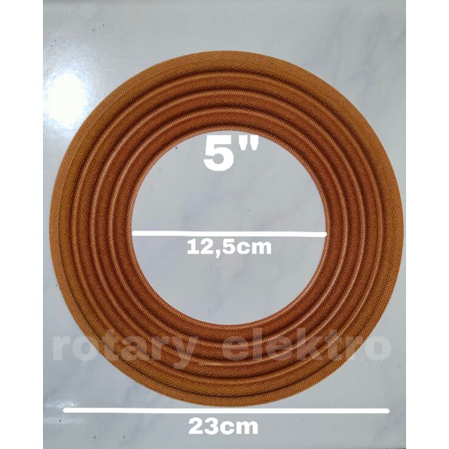 DAMPER/SPIRAL SPEAKER  12,5 × 23CM 5 INCH