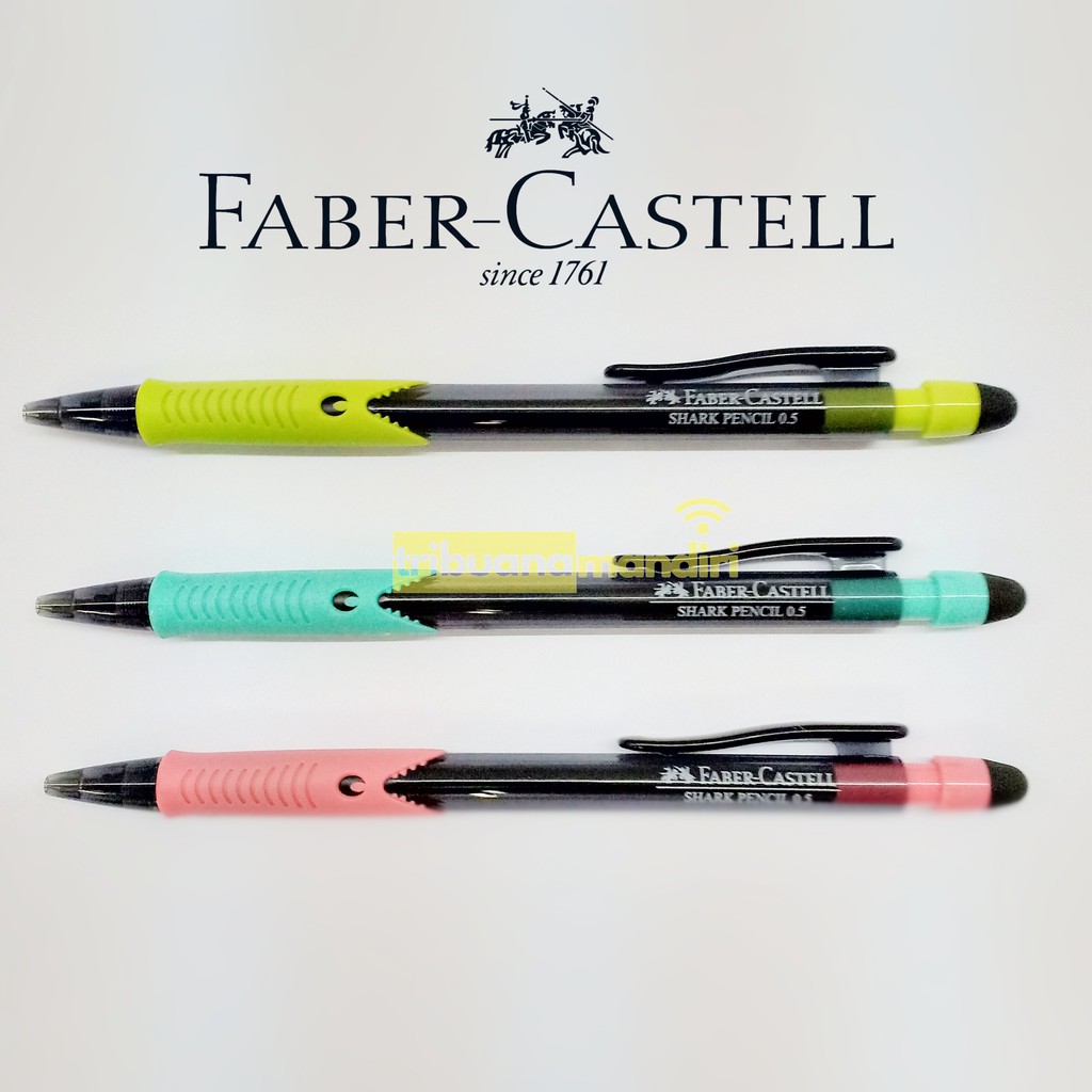  Pensil Mekanik  Faber Castell 0 5mm Shark Mechanical Pencil  