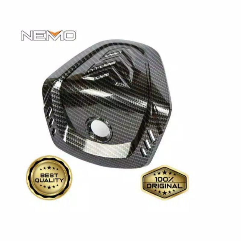 cover tutup stang carbon nmax 2020/ tutup cover stang carbon Yamaha new nmax 2020