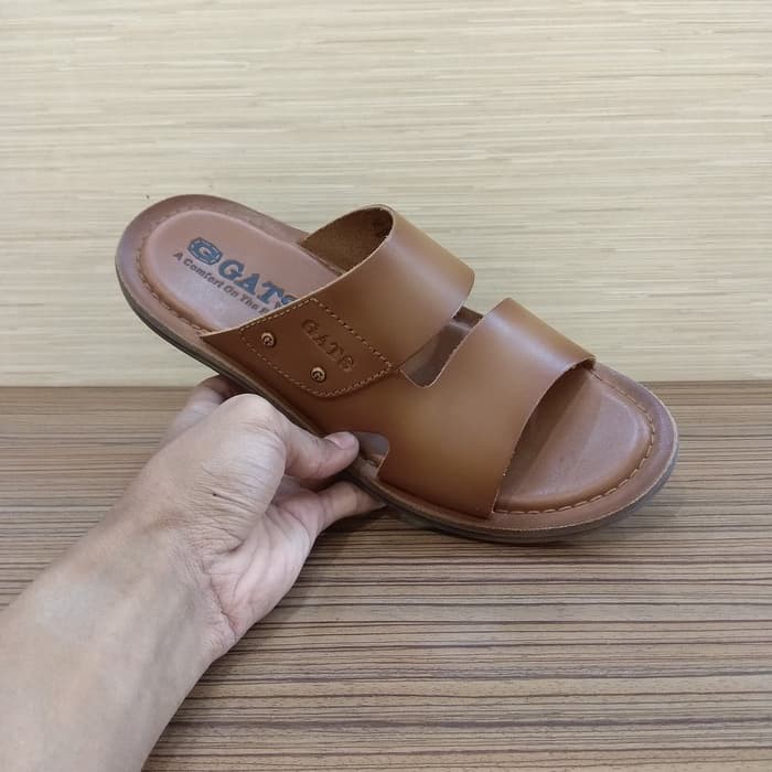 Sandal Pria Bahan Kulit Asli Original GATS HG.283 (38-43)