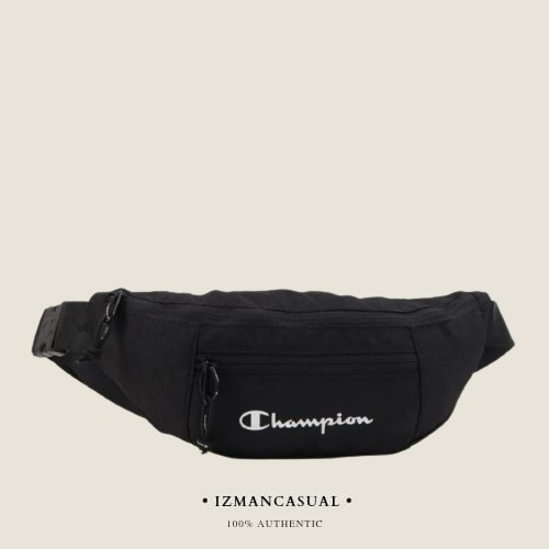 Champion Waist Bag Tas Pinggang Hitam - original