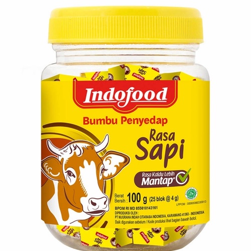 FCW - Indofood Bumbu Penyedap Rasa Sapi Blok / Cube 100 Gram