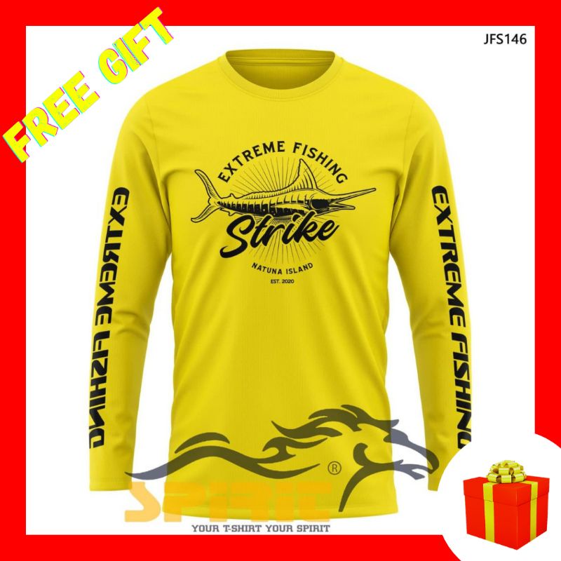 Baju Jersey Mancing FISHING pria Premium Ori lengan Panjang XXL Distro Keren Terbaru COD All Collor