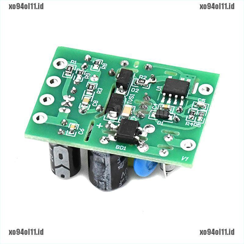 (XO) Papan Modul Konverter Mini AC-DC 220V Ke DC 12V 0.2A +