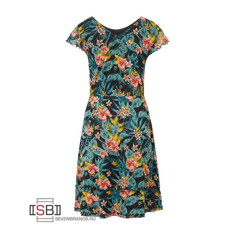 TMT flora midi dress