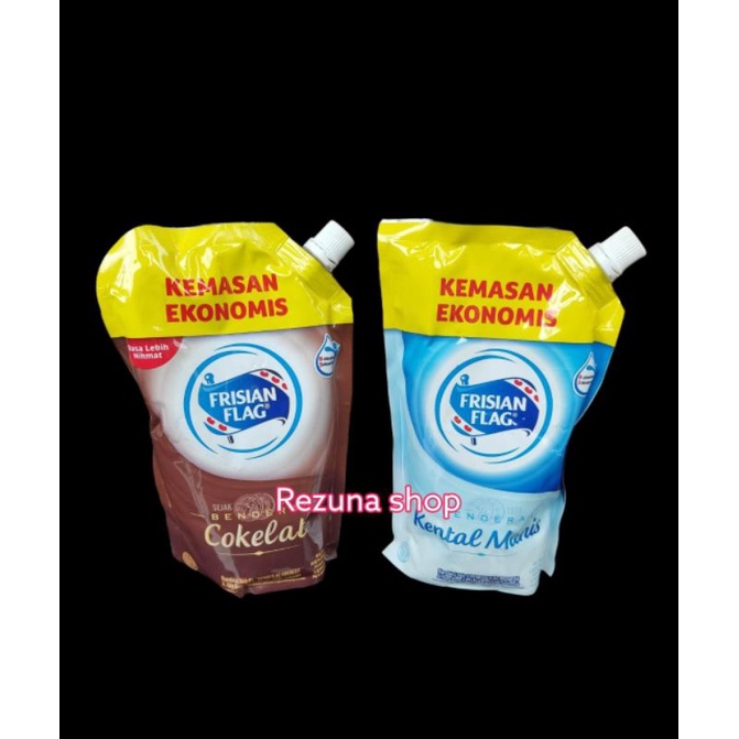 

545gr Susu Kental Manis Bendera Frisian Flag SKM Pouch