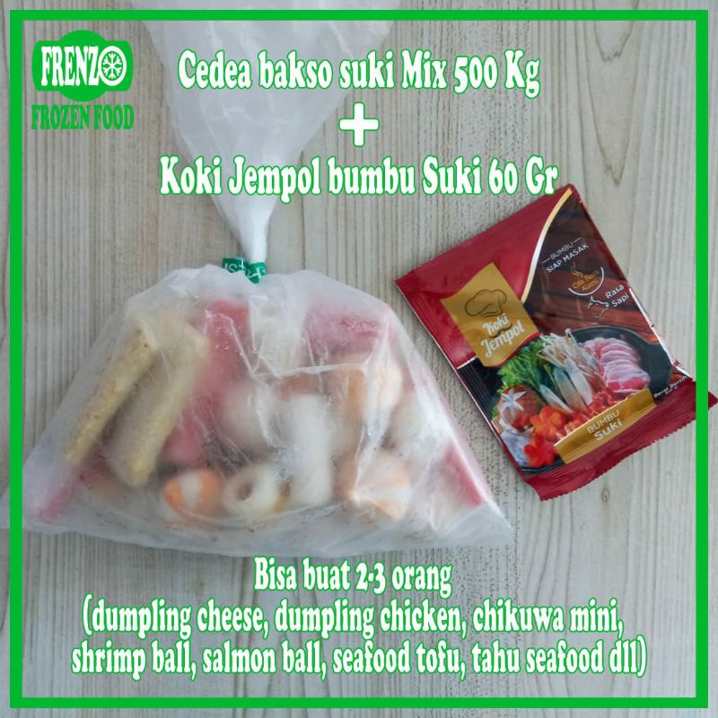 

Cedea Suki Mix 500 Gr + Koki Jempol Bumbu Suki 1
