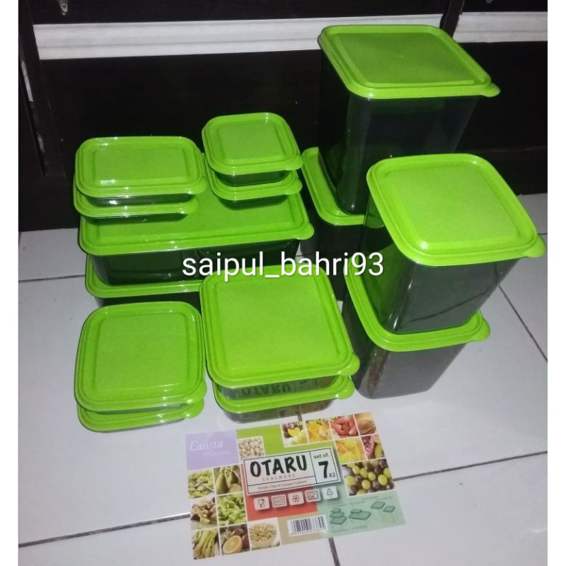 Calista Otaru Smoke Sealware 7G isi 14pcs Toples Kulkas