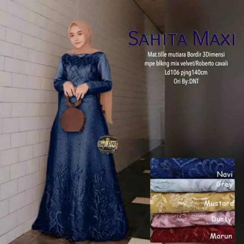 Gamis Sahita Maxi Aura Gown Aura Dress Brukat Tille Sahita Maxy Dres Pesta Dres Full Brukat Dress Termurah Dres Tile Full Gamis Brukat Full Gaun Pesta Mewah Gamis Kondangan Jumbo Dress Tile Apply Tali Dress Kondangan Gamis Bridesmaid Dress Pesta Mewah