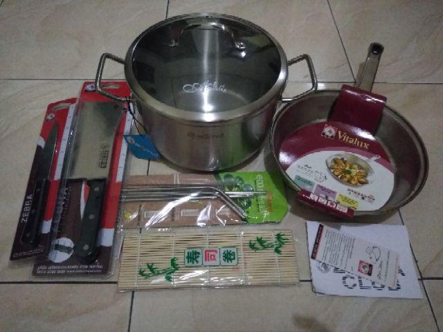 Penggorengan Stainless Zebra Fry Pan Vitalux 22cm 175323 (00230.00042)