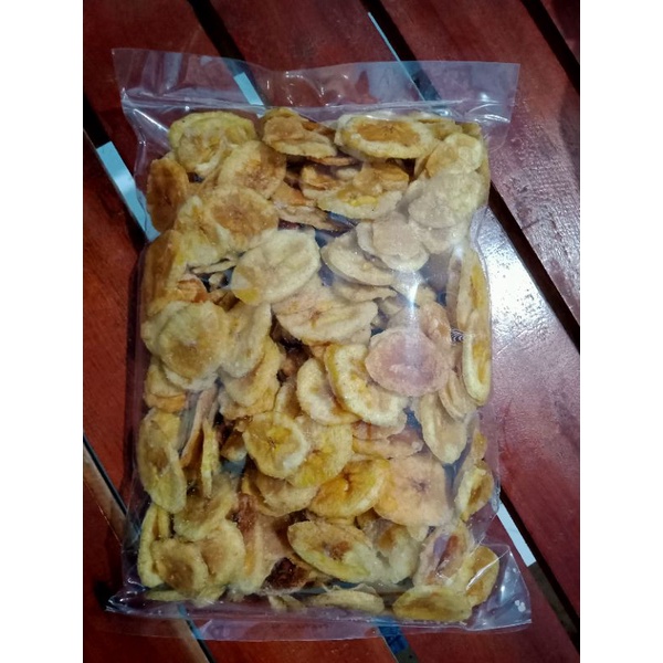 KERIPIK PISANG KEPOK MANIS SUPER RENYAH 200gr