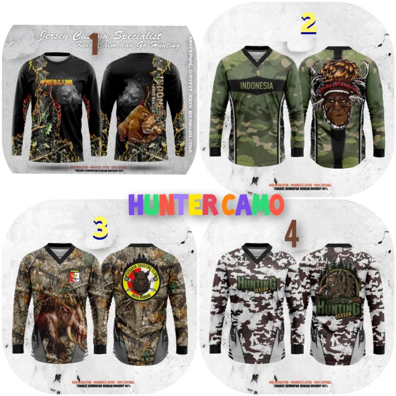 Baju pria camoflase/Baju costume/Baju hunting/pree order