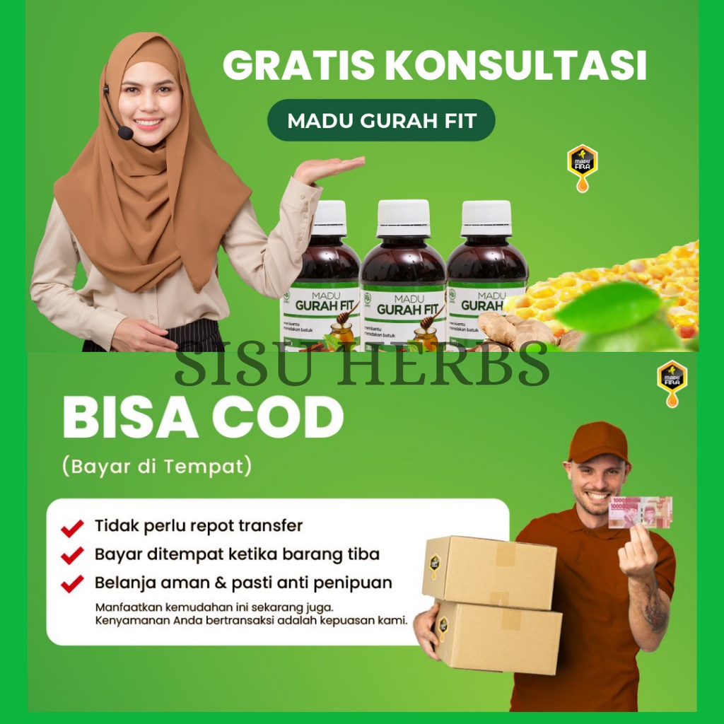 MADU GURAH FIT GURAHFIT Obat Herbal Batuk Sakit Tenggorokan Bronkitis Sinusitis Radang Tenggorokan Batuk Menahun Flu Sesak Nafas Hidung Beler Alergi Debu Asma Asthma Ashma Tbc Pelarut Nikotin Memanjangkan Nafas dan Gangguan Pada Saluran Pernafa