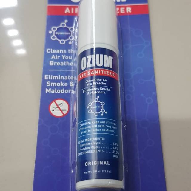 AIR SANITIZER OZIUM PEWANGI MOBIL AIR SANITIZER OZIUM KILL ODOR SMOKE KILL AIR FRESH PARFUM MOBIL