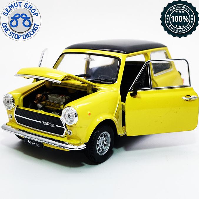 DIECAST WELLY NEX 1:24 MINI COOPER 1300 MINIATUR DIECAST MOBIL MINI COOPER TERBAIK