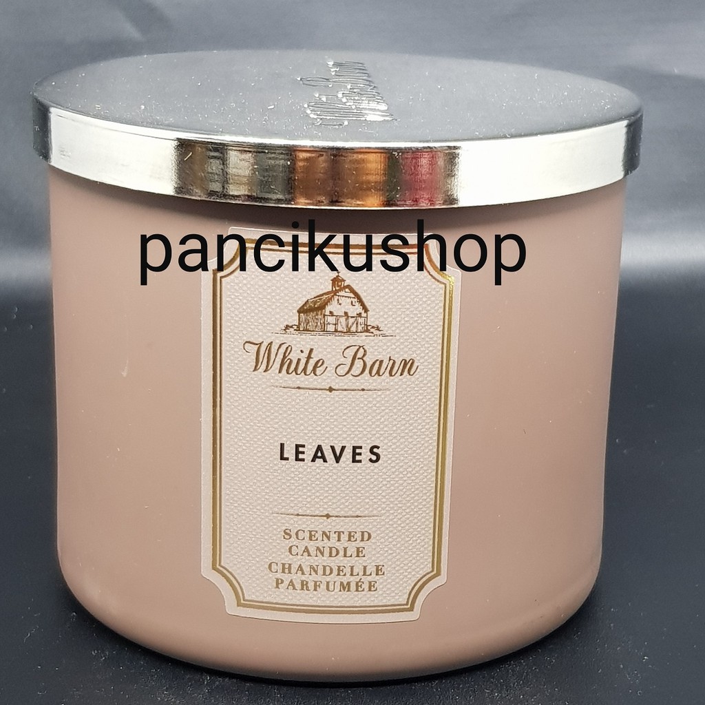 Bath And Body Works Scented 3 Wick Candle White Barn Lilin Bbw Lilin 3 Sumbu Bbw Candle Shopee Indonesia