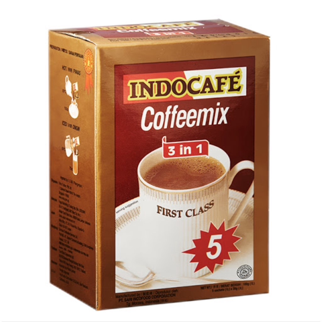 

KOPI INDOCAFE COFFEEMIX 1 RENTENG ISI 10 SACHET