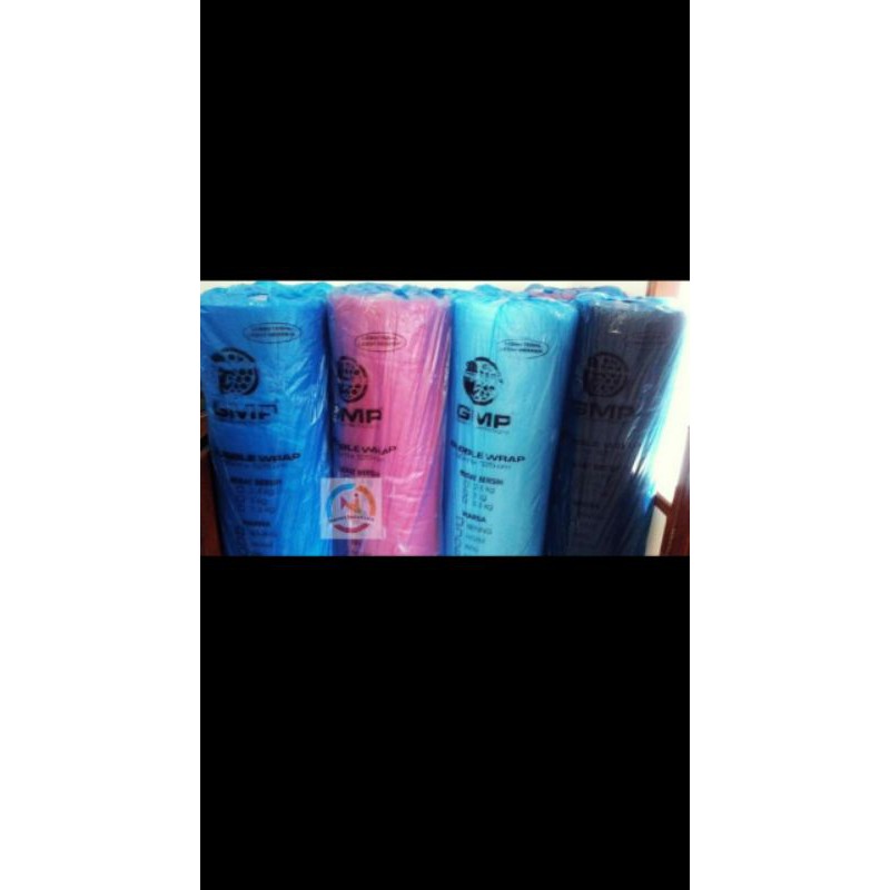 

Bubble Wrap Warna TEBAL 125 cm x 50 meter 3.0kg GMP / TMS